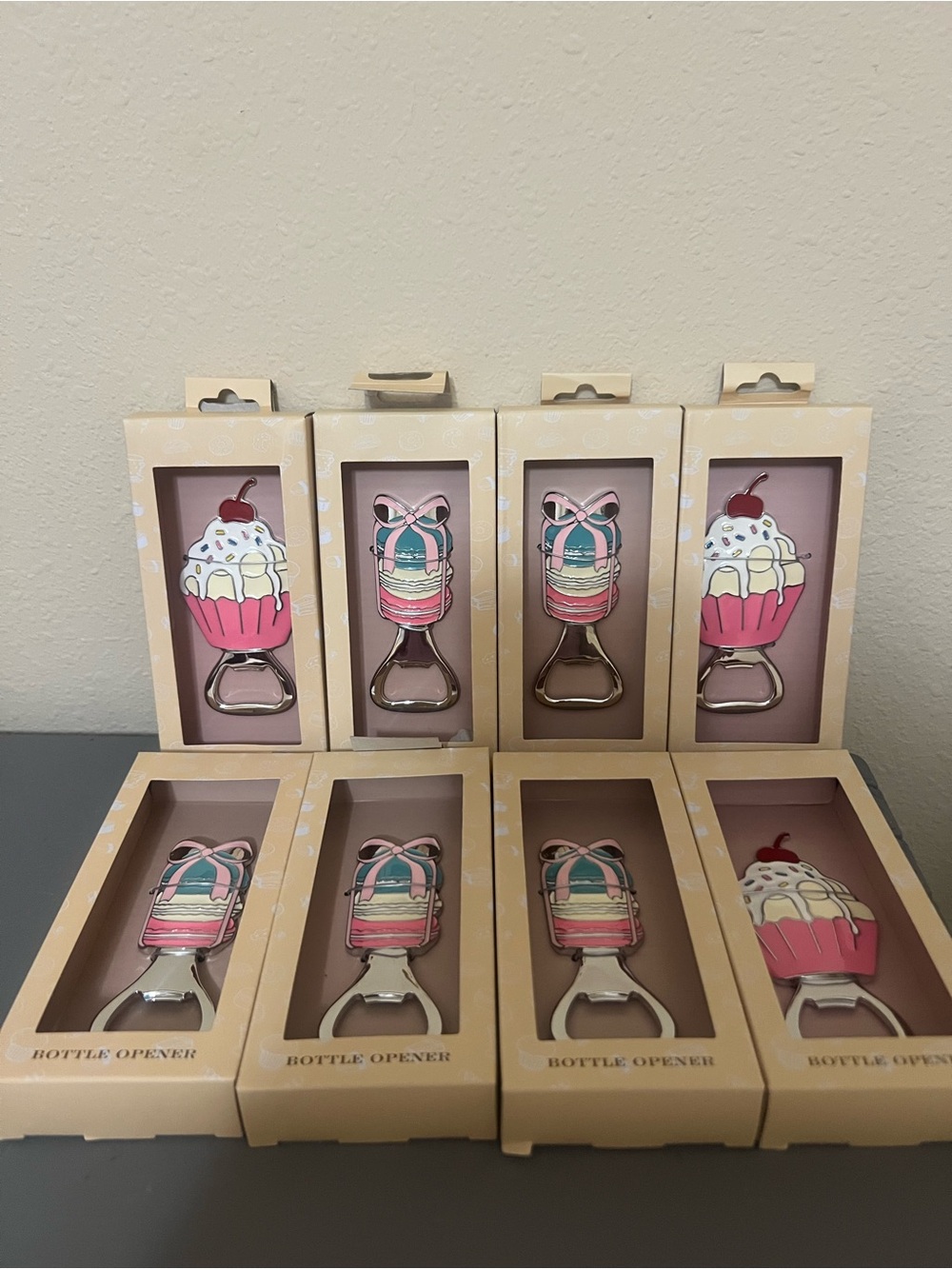 8 Piece Set Cupcakes & Deserts Opener